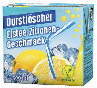 Durstlscher Eistee Zitronen-Geschmack Tetra 12x0,50 (Tray)