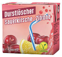 Durstlscher Sauerkirsche-Zitrone Tetra 12x0,50 (Tray)