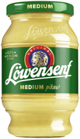 Lwensenf medium (pikant) 250 ml Glas