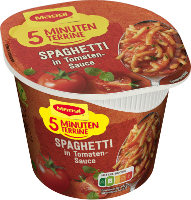 Maggi 5 Minuten Terrine Spaghetti in Tomaten-Sauce 60 g