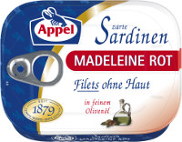 Appel Sardinenfilets Madeleine Rot 105 g Dose