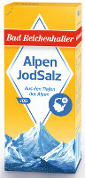 Bad Reichenhaller Markenjodsalz (Alpensalz) 500 g Paket