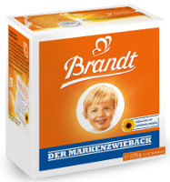 Brandt Markenzwieback Klassik 225 g Packung