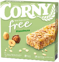 Corny Müsliriegel Free Haselnuss 6x20 g Packung