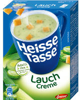 Erasco Heisse Tasse - Lauchcreme 3x150 ml (52,8 g)