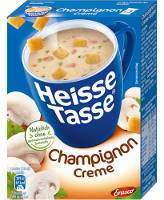 Erasco Heisse Tasse - Champignon Creme 3x150 ml (42 g)