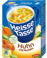 Erasco Heisse Tasse - Huhn mit Nudeln 3x150 ml (36,6 g)