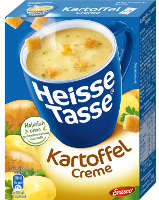 Erasco Heisse Tasse - Kartoffelcreme 3x150 ml (54 g)