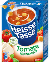 Erasco Heisse Tasse - Tomate Mozzarella 3x150 ml (53,4 g)