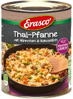 Erasco Thai-Pfanne Hähnchen & Kokosmilch 800 g Dose