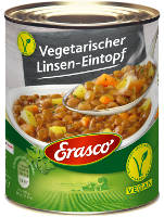 Erasco Vegetarischer Linsen-Eintopf 800 g Dose