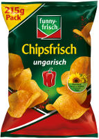 Funny Frisch Chipsfrisch Ungarisch (großer) 215 g Beutel