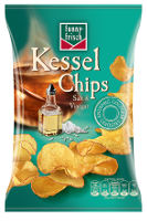 Funny Frisch Kessel Chips Salt & Vinegar 120 g Beutel