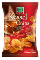 Funny Frisch Kessel Chips Sweet Chili & Red Pepper 120 g Beutel