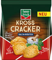 Funny Frisch Kross Cracker Salz & Kräuter 100 g Beutel