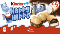 Ferrero Kinder Happy Hippo Kakao 5er Packung 103,50 g