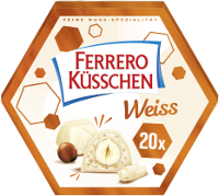 Ferrero Küsschen weiße Schokolade 20er Packung 182 g