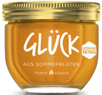 Glück Honig aus Sommerblüten (flüssig) 270 g Glas