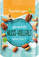 Seeberger geröstete Nuss-Vielfalt (ohne Salz) 150 g Beutel
