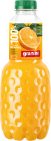 Granini Trinkgenuss 100% Orange (ohne Fruchtfleisch) 1 l PET-Flasche
