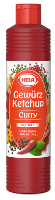 Hela Curry Gewürz Ketchup scharf 800 ml Flasche (groß)