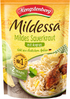 Hengstenberg Mildessa Mildes Sauerkraut mit Ananas 350 g Beutel