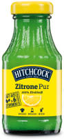 Hitchcock Würzsaft Zitrone Pur (100% Direktsaft) Glas 200 ml