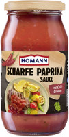 Homann Scharfe Paprika-Sauce (mit Chili-Chutney) 400 ml Glas