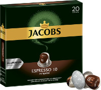 Jacobs Kaffee Kapseln Espresso 10 Intenso 20 Kapseln