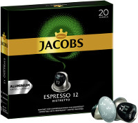 Jacobs Kaffee Kapseln Espresso 12 Ristretto 20 Kapseln