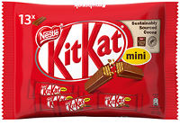 KitKat Mini-Schokoriegel 217 g Beutel (13 Stück)