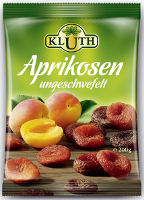 Kluth Aprikosen (ungeschwefelt & getrocknet) 200 g Beutel