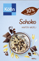 Kölln Schoko Hafer-Müsli (30% weniger Zucker) 600 g Packung