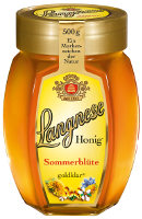 Langnese Honig Sommerblüte goldklar 500 g Glas