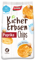 Lorenz Kichererbsen Chips Paprika 85 g Beutel