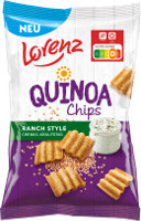 Lorenz Qui­noa Chips Ranch Style 80 g Beutel