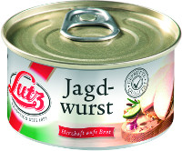 Lutz Jagdwurst 125 g Konserve