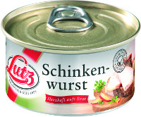 Lutz Schinkenwurst 125 g Konserve