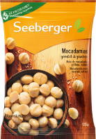 Seeberger Macadamias geröstet & gesalzen 125 g Beutel