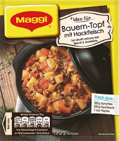Maggi Fix für Bauern-Topf mit Hackfleisch 39 g (Tüte)