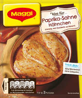 Maggi Idee für Paprika-Sahne Hähnchen 31 g (Tüte)