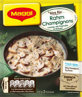 Maggi Idee für Rahm-Champignons 40 g (Tüte)