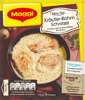 Maggi Idee für Kräuter-Rahm Schnitzel 42 g (Tüte)