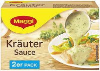 Maggi Kräuter Sauce (2er-Pack) - ergibt 2 x 250 ml