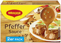 Maggi Pfeffer Sauce (2er-Pack) - ergibt 2 x 250 ml
