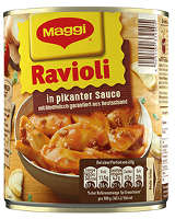 Maggi Ravioli in pikanter Sauce mit Fleisch 800 g Dose