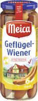 Meica Geflügel-Wiener extra knackig 6 Stück 250 g Glas