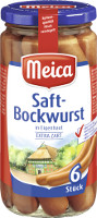 Meica Saft-Bockwurst extra zart 6 Stück 180 g Glas