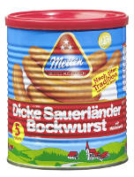 Metten Dicke Sauerländer Bockwurst 5 Stück 400 g