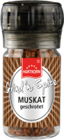 Hartkorn Gewürzmühle Grind´n Spice Muskat geschrotet 22 g